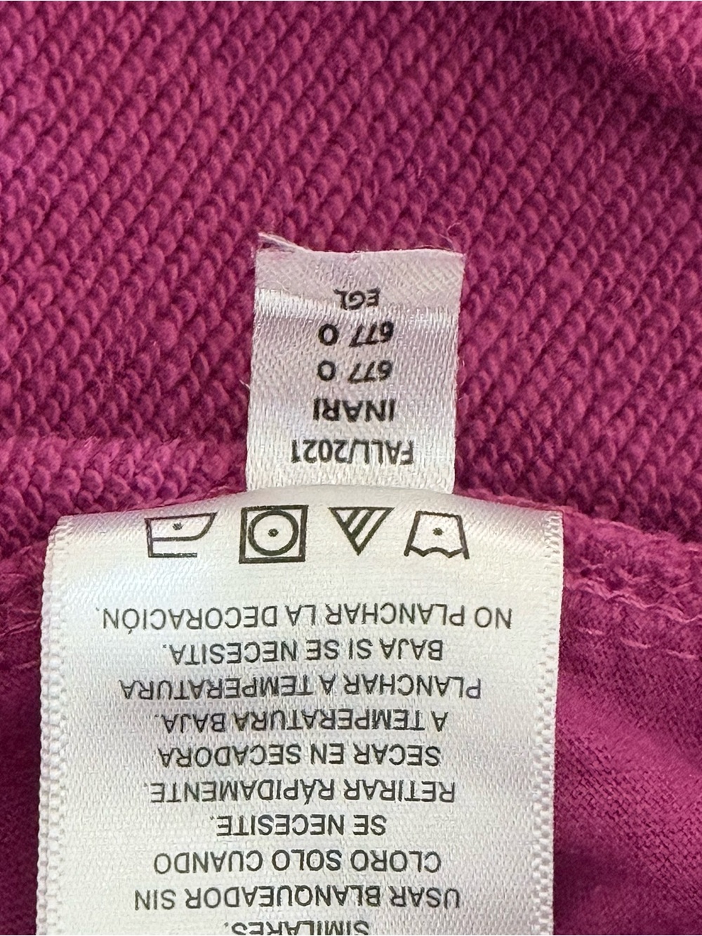 Champion Fleece Jogger Sweatpants Inari Magenta Pink Fall 2021 Size Medium - Picture 7 of 8